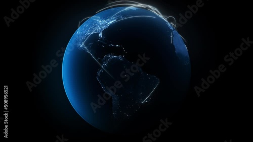 地球 グローバル ネットワーク photo