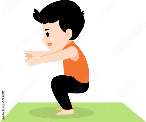 child yoga photo