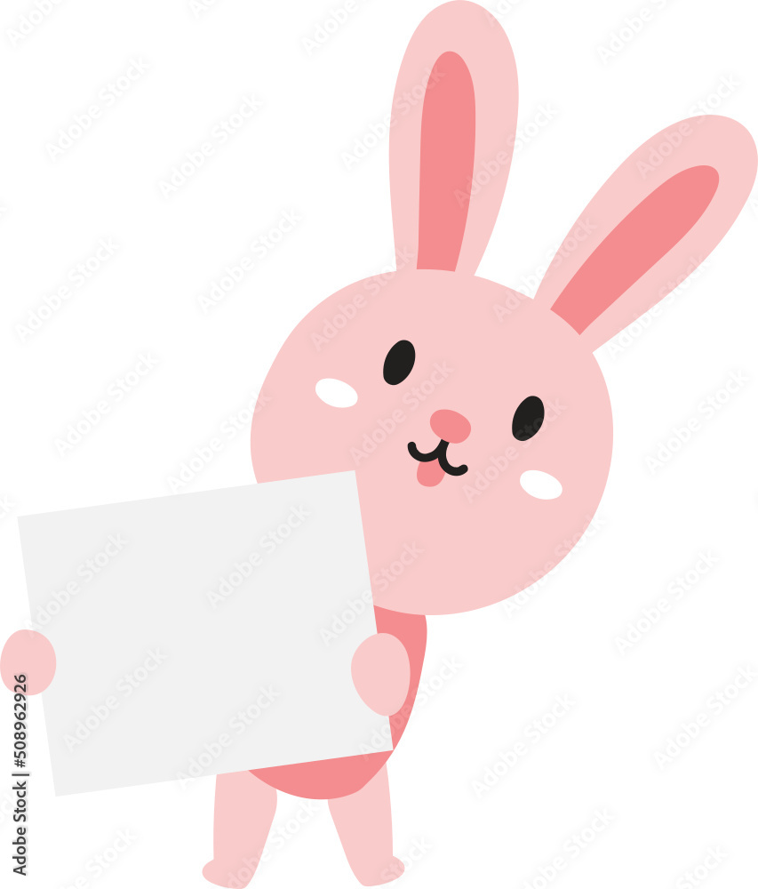 Cute rabbit cartoon Cute rabbit cartoon