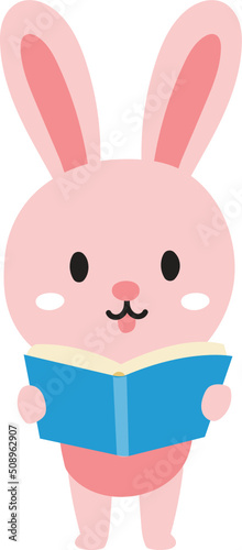 Cute rabbit cartoon