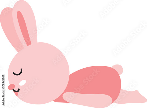 Cute rabbit cartoon