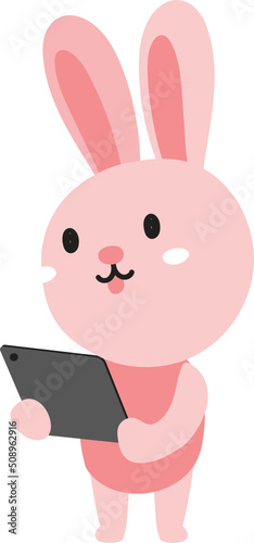 Cute rabbit cartoon