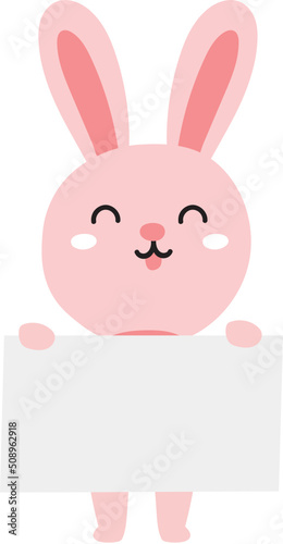 Cute rabbit cartoon