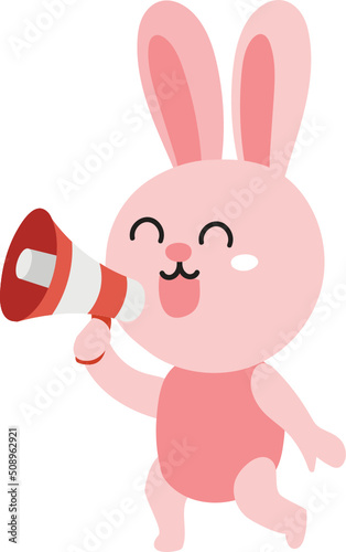 Cute rabbit cartoon