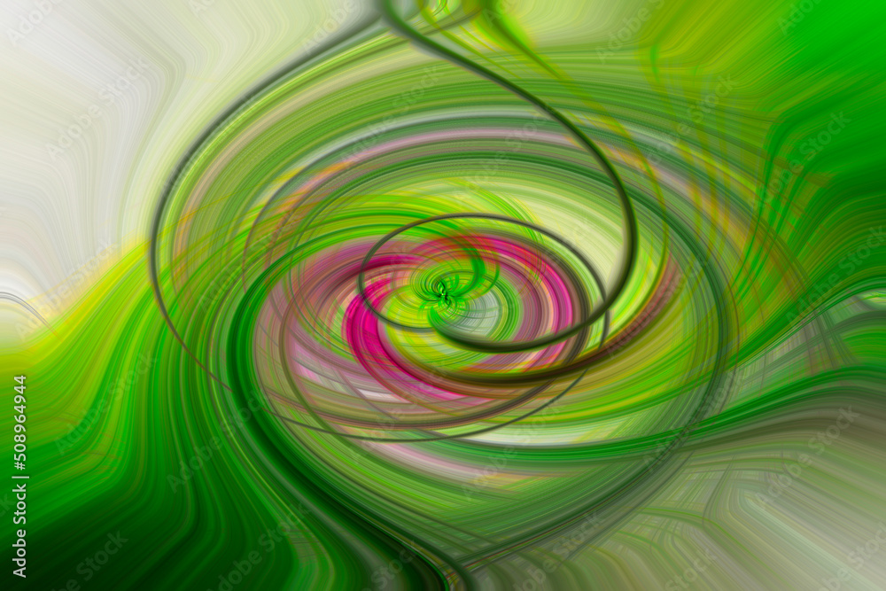 a close up of a effect twirl in photoshop