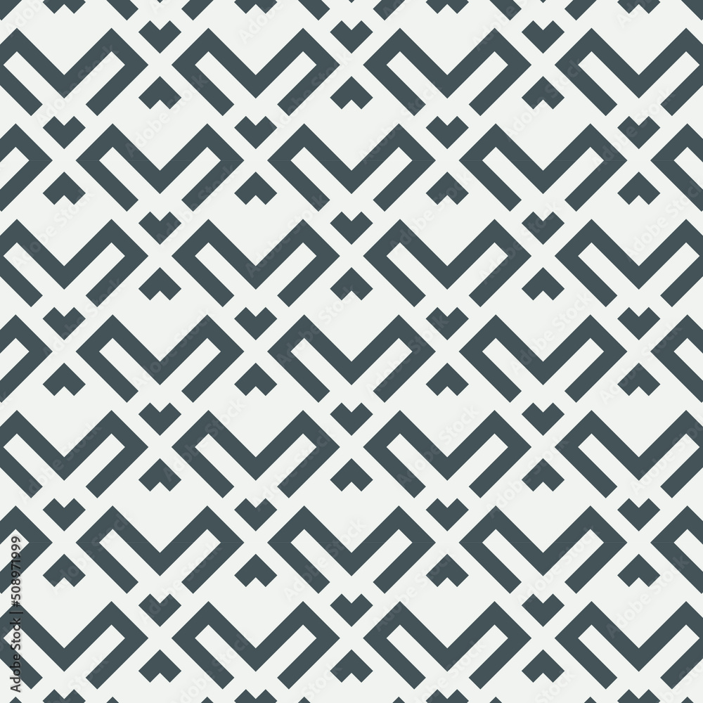 Vector pattern, repeating stripe line in abstract hearts shape. Pattern is clean for fabric, wallpaper, printing. Pattern is on swatches panel Vector pattern, repeating stripe line in abstract hearts shape. Pattern is clean for fabric, wallpaper, printing. Pattern is on swatches panel