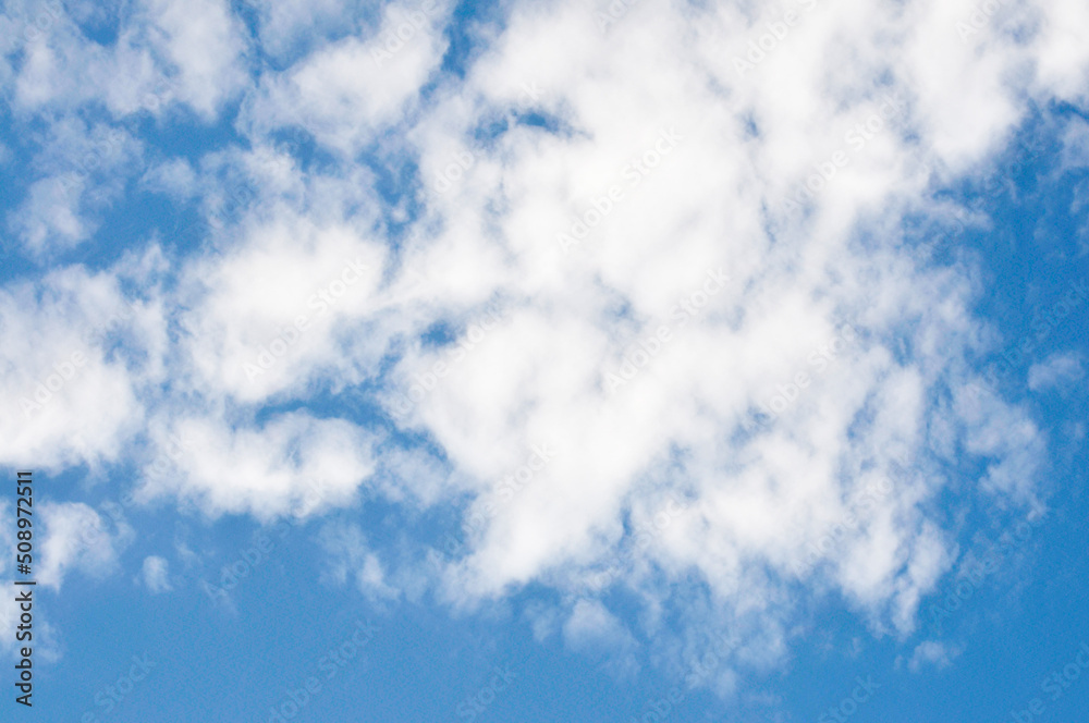 Obraz premium blue sky with clouds