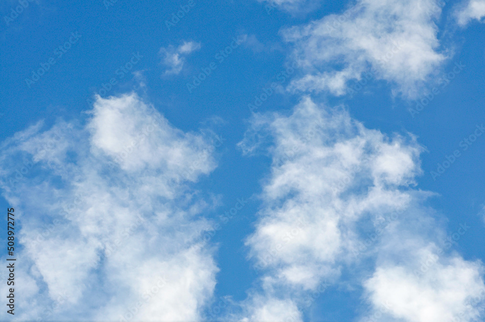 Obraz premium blue sky with clouds