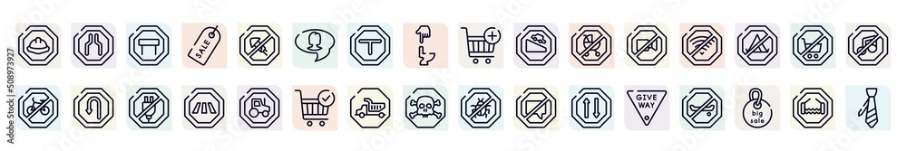 shopping and commerce outline icons set. thin line icons such as hard, tall, videochat, descending, no wifi, left hair pin, cross road, heavy hinery, give way icon. shopping and commerce outline icons set. thin line icons such as hard, tall, videochat, descending, no wifi, left hair pin, cross road, heavy hinery, give way icon.
