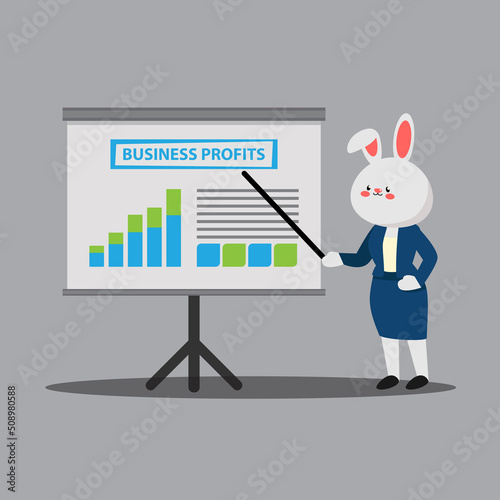 Businessman character design, Online Business