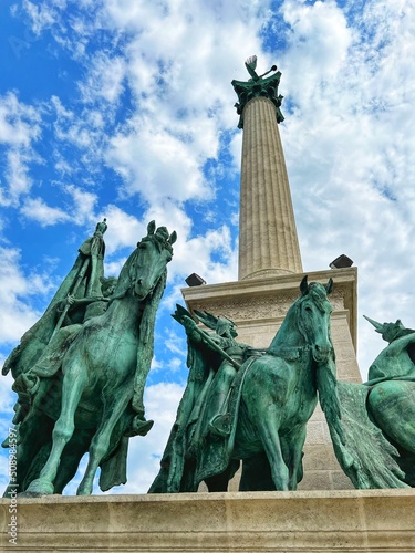Heroes square Budapest 