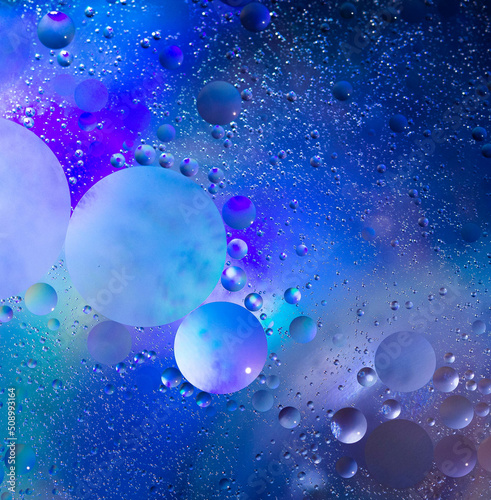 abstract background with bubbles, abstract blue background