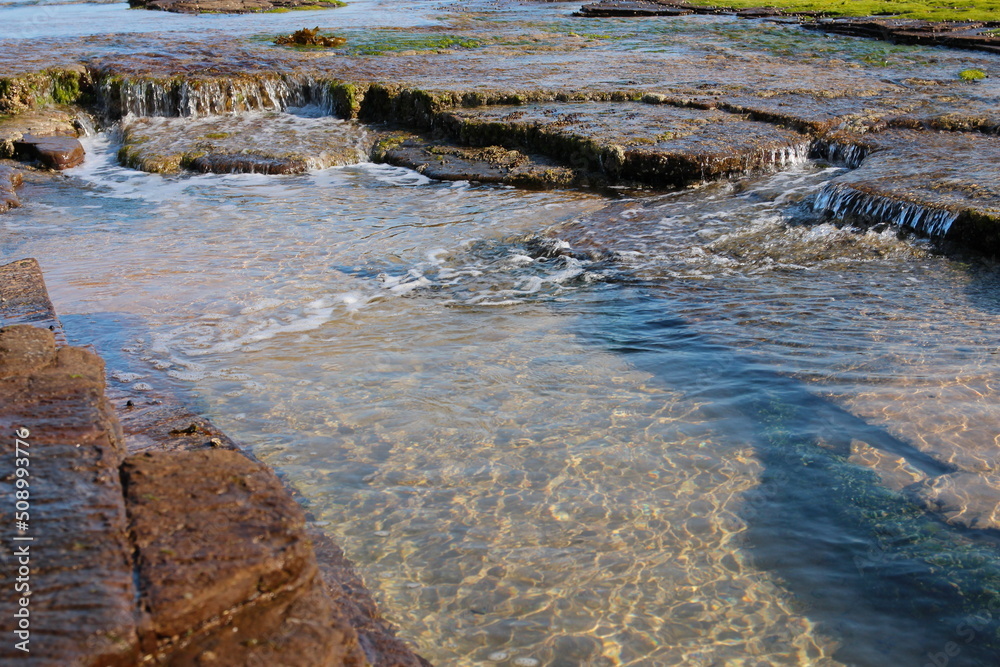 Obraz premium Rocky coastline in Australia