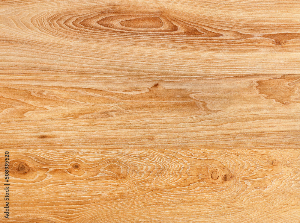 Beautiful texture of natural wood boards with a horizontal grain pattern.