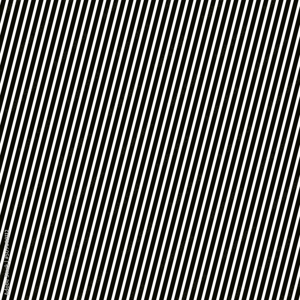 Obraz premium Black diagonal lines background. Striped wallpaper. Seamless surface pattern design with symmetrical linear ornament. Stripes motif. Digital paper, page fills, web designing, textile print. Vector art