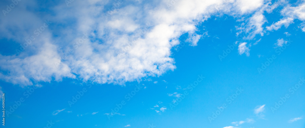 blue sky background with white clouds