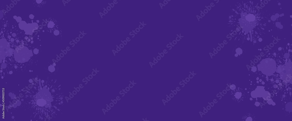 A beautiful illustration with splatter background.