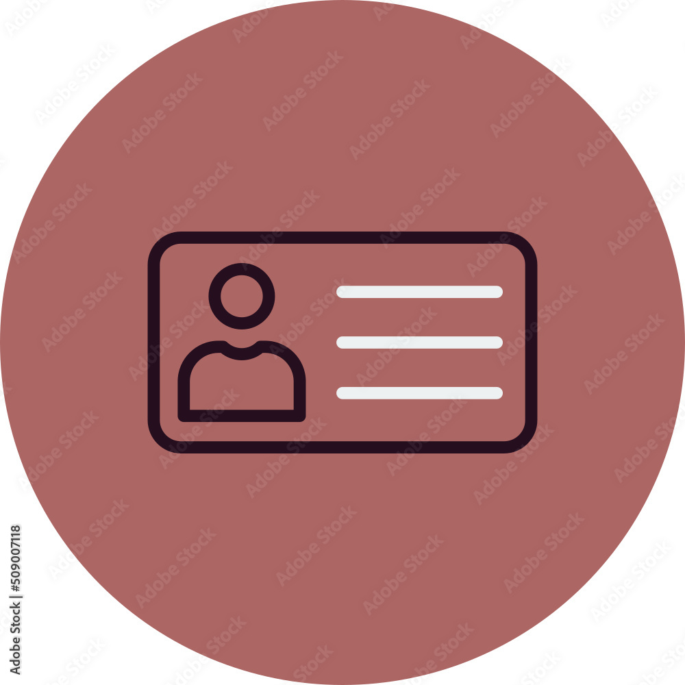 Identification Icon Identification Icon