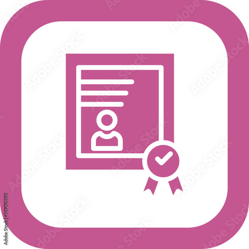 Certificat Icon