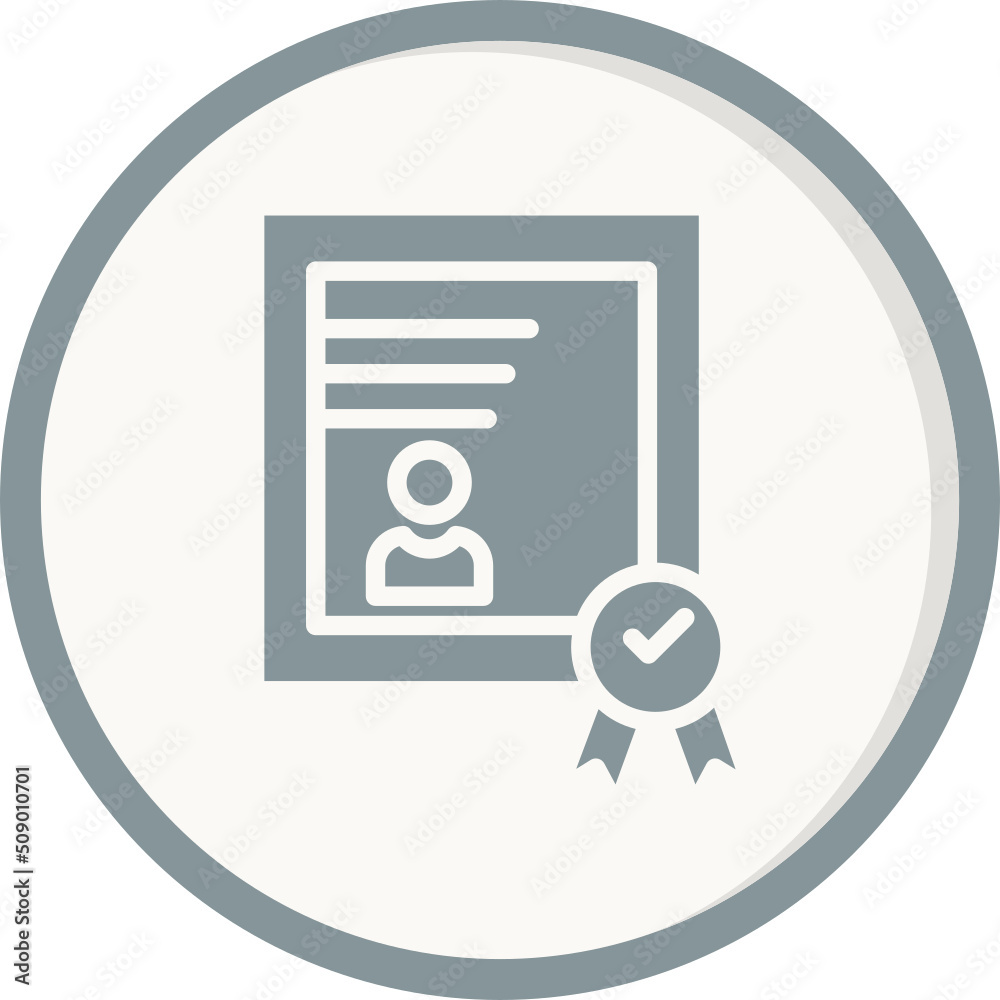 Certificat Icon