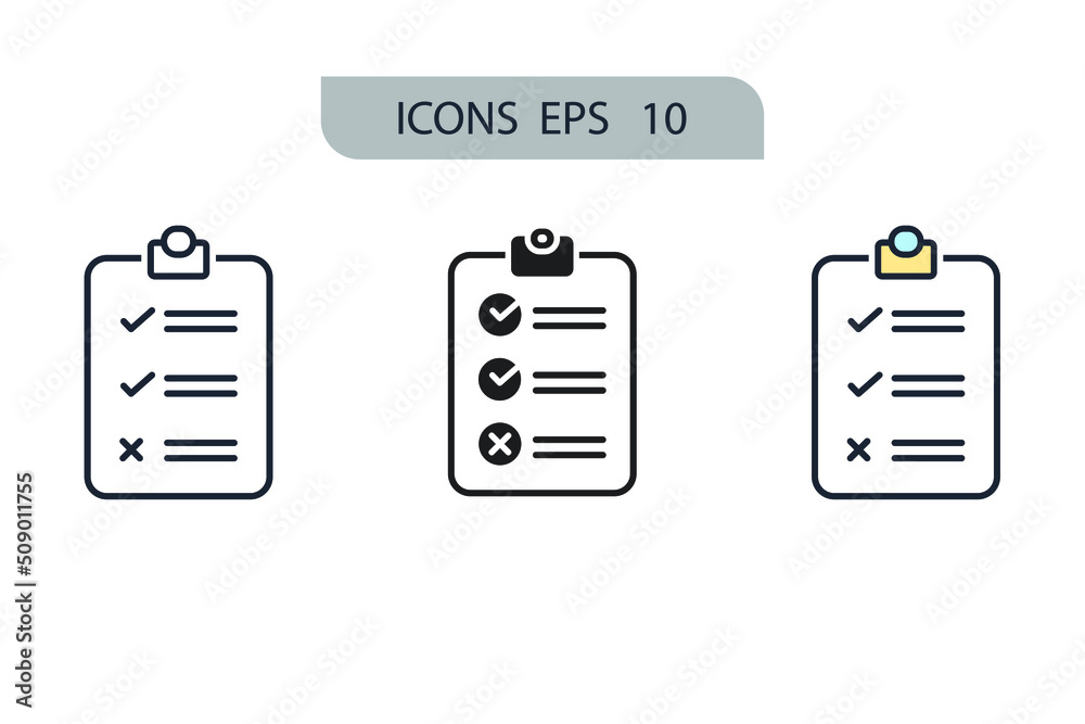 evaluation icons symbol vector elements for infographic web evaluation icons symbol vector elements for infographic web