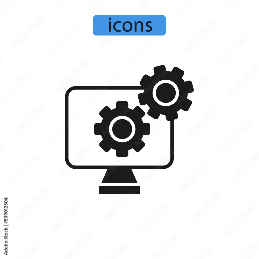 procedure icons symbol vector elements for infographic web procedure icons symbol vector elements for infographic web