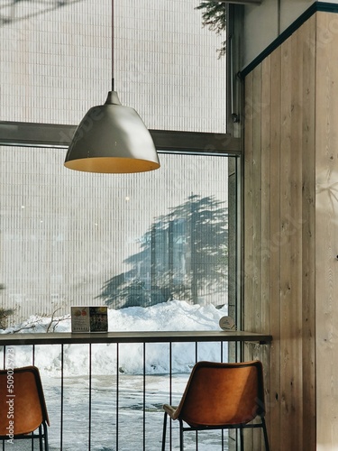 Obraz na plátně cafe interior