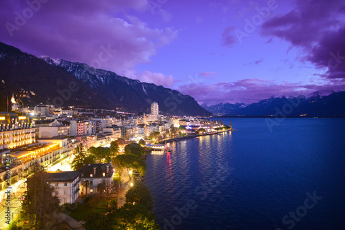 Panoramaansicht Montreux-Schweiz © Ilhan Balta