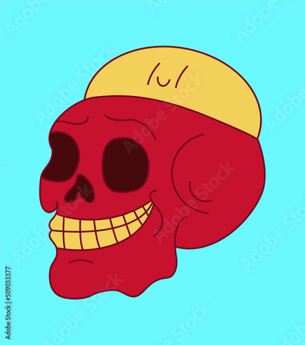 Happy skull
