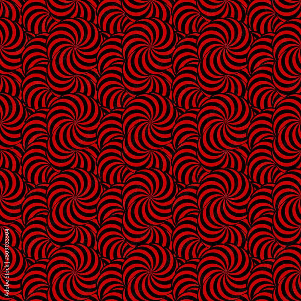 Abstract Halftone seamless pattern. Vector illustration