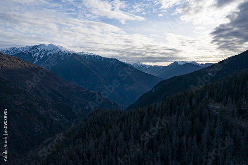 Lever de soleil dans le Mercantour