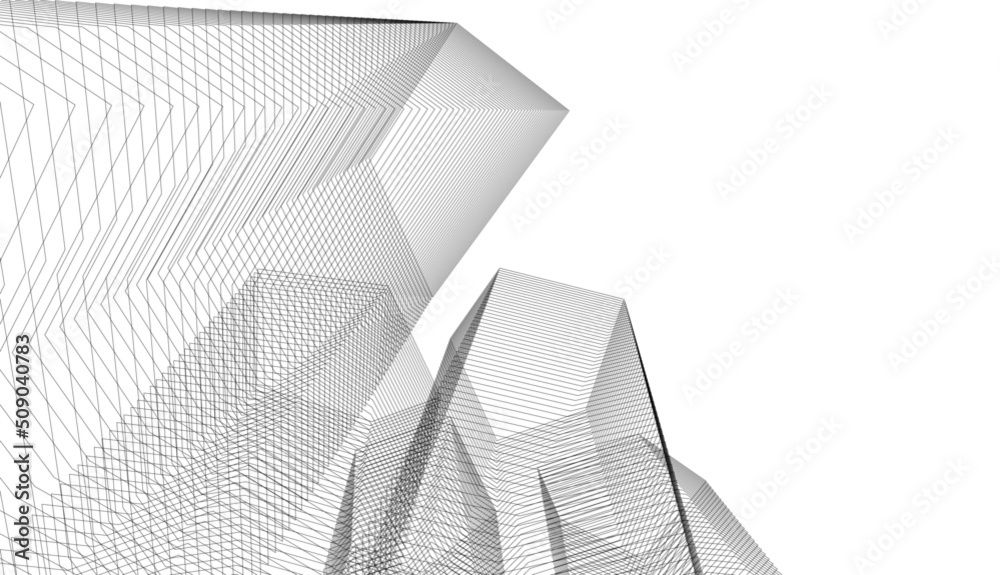 Naklejka premium abstract architecture background