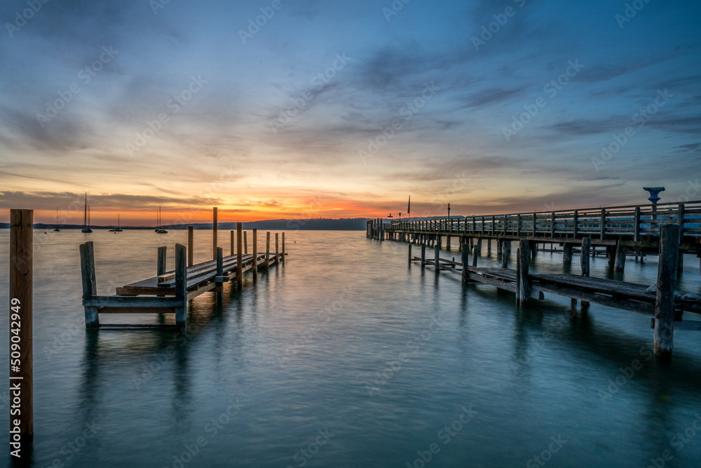 Sonnenaufgang am Ammersee 