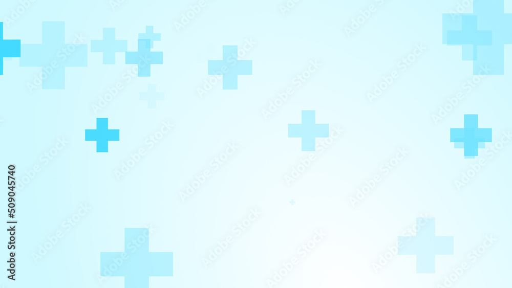 Medical white blue cross pattern background. Medical white blue cross pattern background.