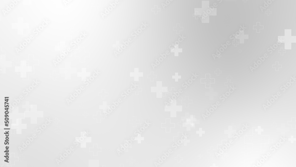 Abstract medical white gray cross pattern background. Abstract medical white gray cross pattern background.