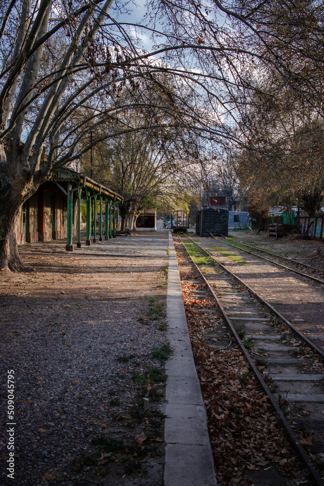 Obraz premium Train station