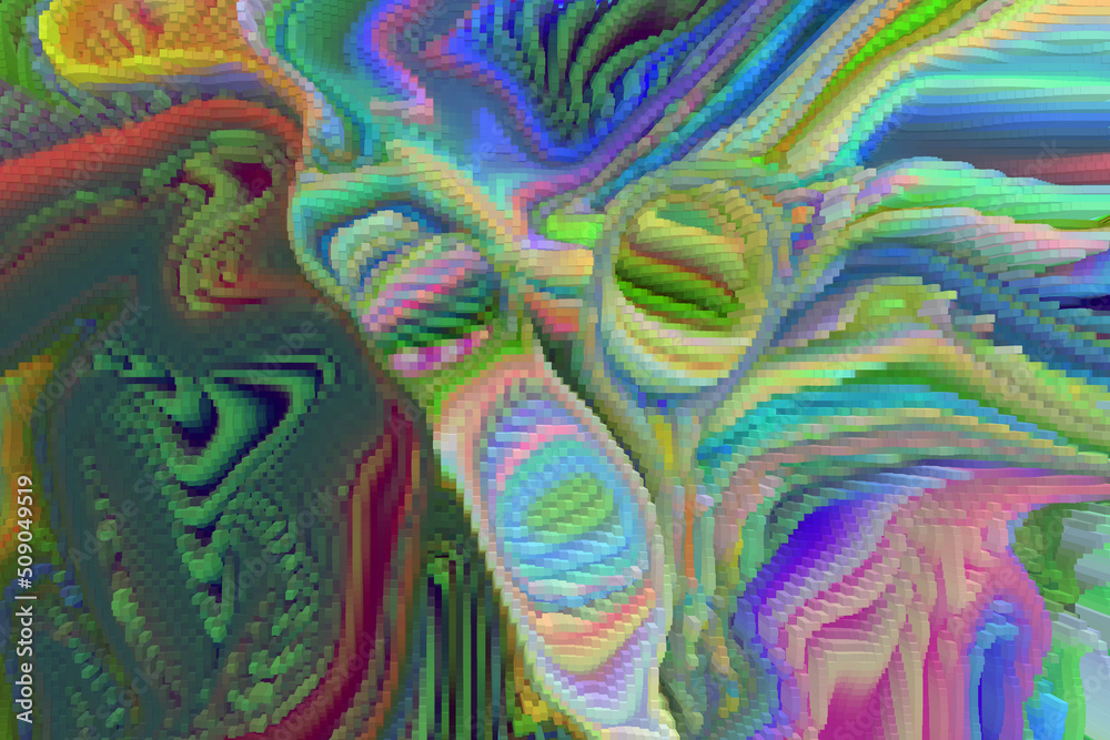 Abstract multicolored liquid texture background Abstract multicolored liquid texture background