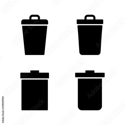 Wallpaper Mural Trash icon vector. trash can icon. delete sign and symbol. Torontodigital.ca