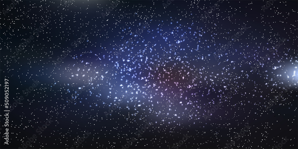 Obraz premium 夜空 星 風景 背景