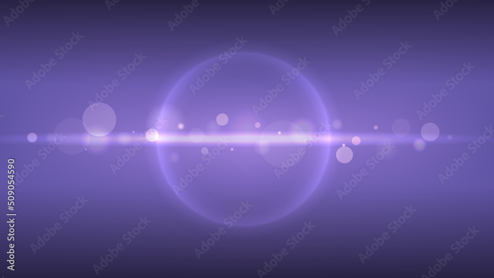 Obraz premium Abstract Purple Reflection Light background with bokeh effect