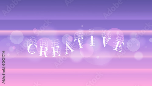 Pink Signal Waves Gradient background with bokeh lights