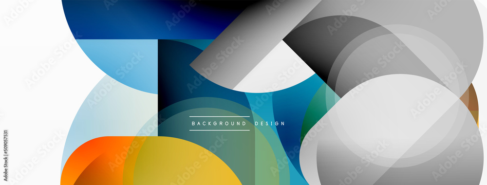 Geometrical minimal wallpaper. Geometric shapes. Vector illustration for wallpaper banner background or landing page Geometrical minimal wallpaper. Geometric shapes. Vector illustration for wallpaper banner background or landing page