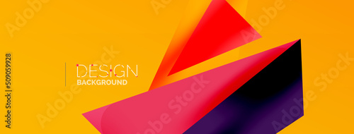 Background abstract overlapping shapes. Minimal composition vector illustration for wallpaper banner background or landing page