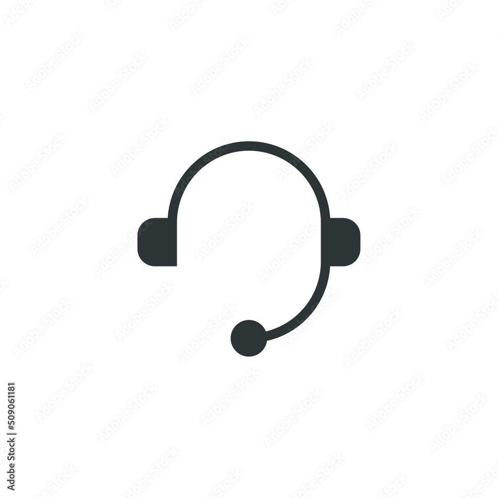 Vector sign of the call center symbol is isolated on a white background. call center icon color editable. Vector sign of the call center symbol is isolated on a white background. call center icon color editable.