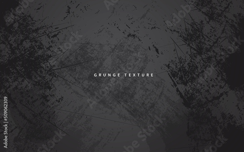 Black abstract grunge texture background