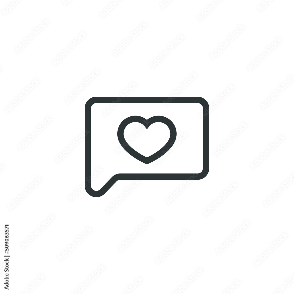 Vector sign of the heart notifications symbol is isolated on a white background. heart notifications icon color editable. Vector sign of the heart notifications symbol is isolated on a white background. heart notifications icon color editable.