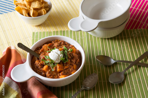 Healthy Turkey Sweet Potato Chili