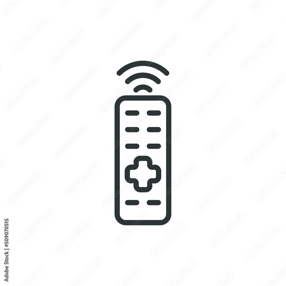 Vector sign of the remote symbol is isolated on a white background. remote icon color editable. Vector sign of the remote symbol is isolated on a white background. remote icon color editable.
