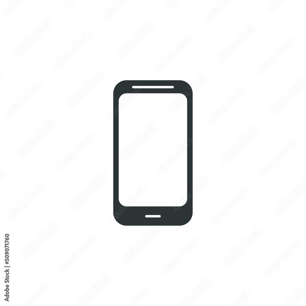 Vector sign of the Smartphone symbol is isolated on a white background. Smartphone icon color editable. Vector sign of the Smartphone symbol is isolated on a white background. Smartphone icon color editable.