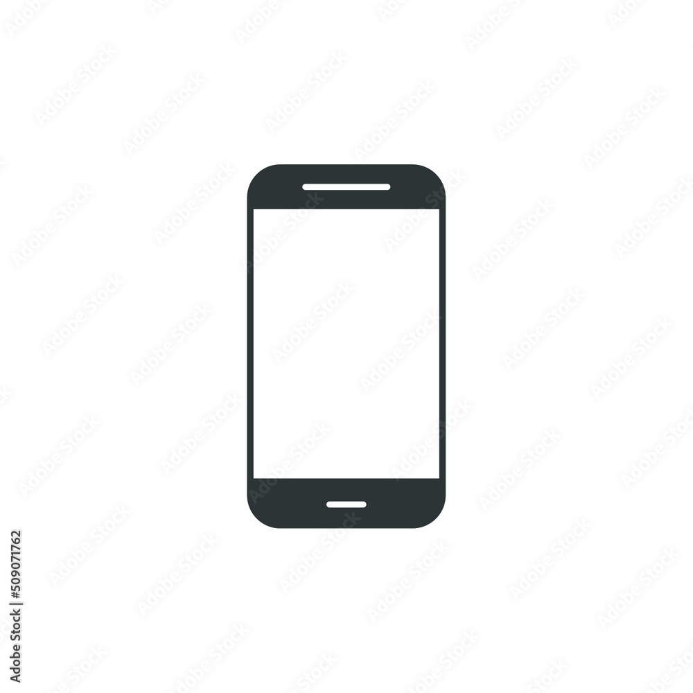 Vector sign of the Smartphone symbol is isolated on a white background. Smartphone icon color editable. Vector sign of the Smartphone symbol is isolated on a white background. Smartphone icon color editable.